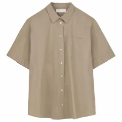 Skall Studio Chemise Aggie Coton Bio | Vert pâle Clearance