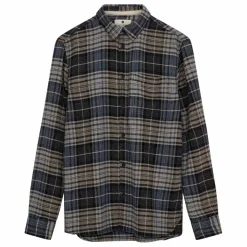 Anerkjendt Chemise Akkonrad Carreaux Fibres Recyclées | Indigo Hot