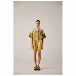 Hot CORD Chemise Ava Dale Lin | Vert