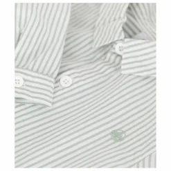 Petit Bateau Chemise Bertrand Coton Bio | Sauge Best