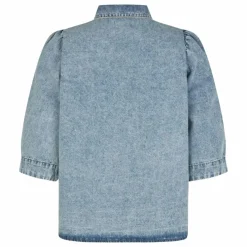 Lollys Laundry Chemise Bono Denim | Washed Blue Clearance