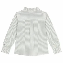 Petit Bateau Chemise Bresil Popeline Coton Bio | Sauge