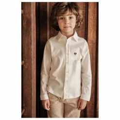 Tartine et Chocolat Chemise Brodée | Nacre