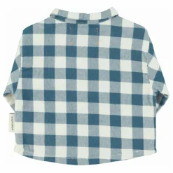 Best Piupiuchick Chemise Carreaux Coton Bio | Bleu