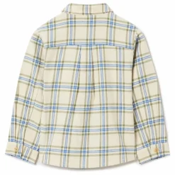 garbo&friends Chemise Carreaux Mini | Ecru Clearance