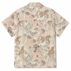 Enfant Coco au Lait Blouses, T-Shirts|Chemise Chevaux |