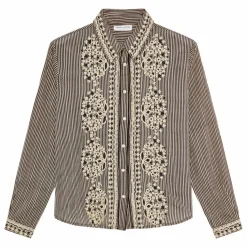 Maison Hotel Chemise Cohiba Bebo Coton Flammé | Tabac