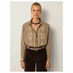 Maison Hotel Chemise Cohiba Bebo Coton Flammé | Tabac