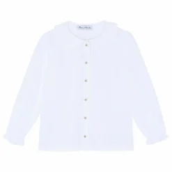 Tartine et Chocolat Chemise Col Claudine | Blanc Discount