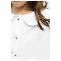 Tartine et Chocolat Chemise Col Claudine | Blanc Discount