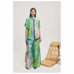 Alémais Chemise Daria Soie | Bleu