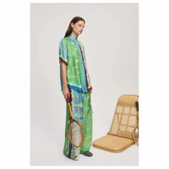 Alémais Chemise Daria Soie | Bleu