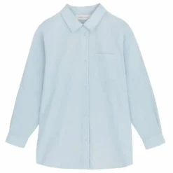 Clearance Skall Studio Chemise Edgar Coton Bio | Bleu Clair
