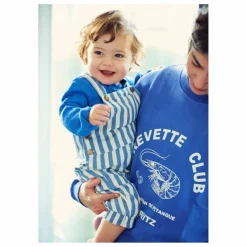 Online Arsène et Les Pipelettes Chemise Faustus Double Gaze de Coton | Cobalt