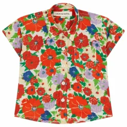 Outlet Lucas du Tertre Chemise Fleurs | Rouge