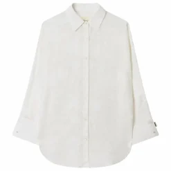 Best Cordera Chemise Fleurs Jacquard | Blanc