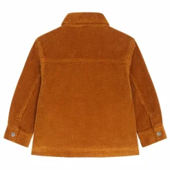 SMALLABLE BASICS Chemise Garçon Velours Côtelé | Noisette Sale