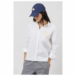 Femme a.p Blouses, Chemises|Chemise Gizelle Popeline de Coton |