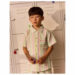 Goldie + Ace Chemise Holiday Lin | Vert amande Hot