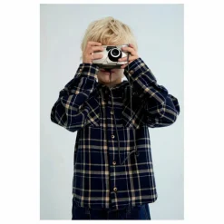 the new society Chemise John Carreaux Coton Bio | Bleu marine Best