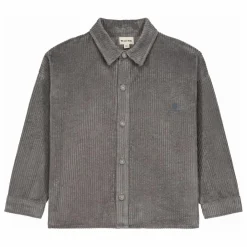 We Are Kids Chemise Johnny Velours Côtelé | Gris New