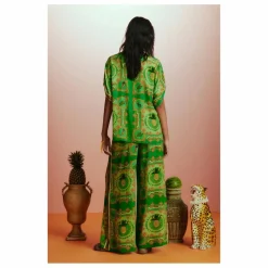 Sale Alémais Chemise La Musica Soie | Vert