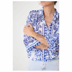 Sacrécoeur Chemise Laelia Guarani | Bleu