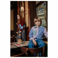 New Cos I Said So Chemise Patchwork Rayée | Rose