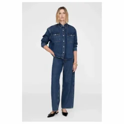 Outlet Anine Bing Chemise Paxton Denim | Bleu