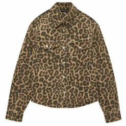 Online Anine Bing Chemise Paxton Léopard | Marron