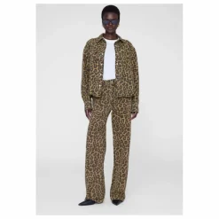 Online Anine Bing Chemise Paxton Léopard | Marron