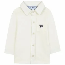 Enfant Tartine et Chocolat Chemise Poche Brodée |