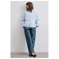 Femme Pomandère Blouses, Chemises|Chemise Popeline de Coton |