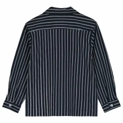 Clearance Tangerine Chemise Rayée | Bleu marine