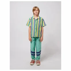 Bobo Choses Chemise Rayée Eponge Bio | Jaune Online
