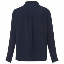 Xirena Chemise Scout Gaze de Coton | Bleu nuit Discount