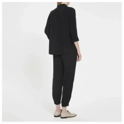 Hot Xirena Chemise Scout Gaze de Coton | Noir