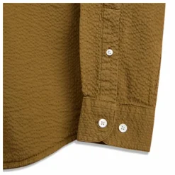 Clearance Portuguese Flannel Chemise Seersucker Atlantico | Olive