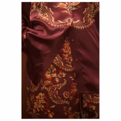 New Alémais Chemise Seraphina Soie | Bordeaux