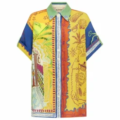 Femme Alémais Chemise Surrealist Summer Lin |