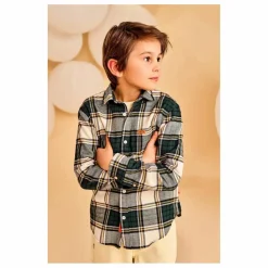 AO76 Chemise Tim Wang Carreaux | Vert