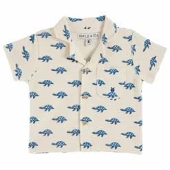 Enfant Emile et Ida T-Shirts, Chemises|Chemise Tortue Eponge |