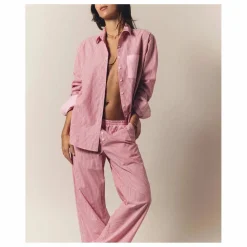 Femme Xirena Chemise Violette Rayée x Léa Meylan |