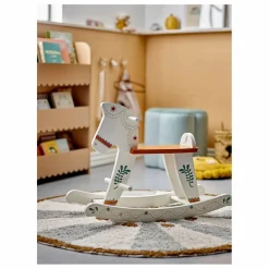 Online Bloomingville Mini Cheval à bascule Ruddy | Blanc