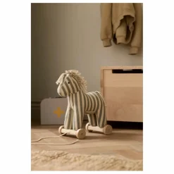 Kid's Concept Jouets D'Éveil|Cheval à tirer Samm