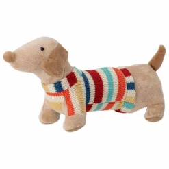 Bloomingville Mini Doudous, Peluches|Doudous Et Peluches|Chien Hilena et son panier