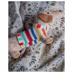 Bloomingville Mini Doudous, Peluches|Doudous Et Peluches|Chien Hilena et son panier