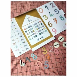 Ma Cabane à rêves Chiffres magnétiques - 52 chiffres et symboles