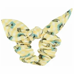 Piupiuchick Chouchou Nœud Fleurs | Jaune