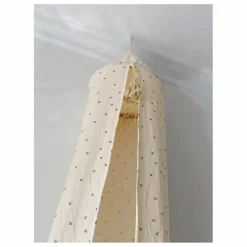 Clearance Konges Sløjd Ciel de lit en coton bio | Rouge cerise